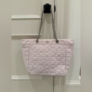 NWT- Kate Spade Light Pink Quilted XL Tote